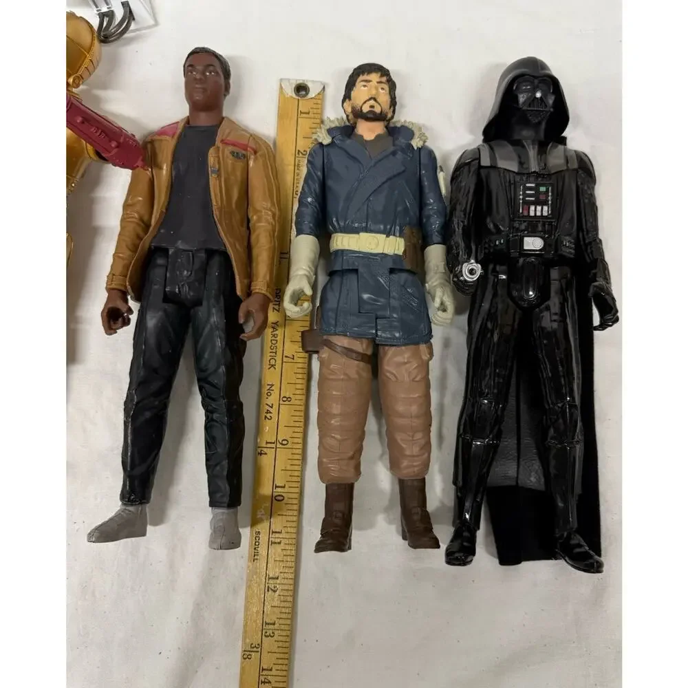 Lot Of 6 Hasbro Star Wars Darht Vender Capitan Rogue Hasbro Figures 2015 / 11”